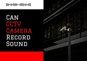 Can CCTV Cameras Record Sound