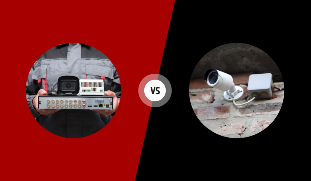 IP cameras vs analog cameras