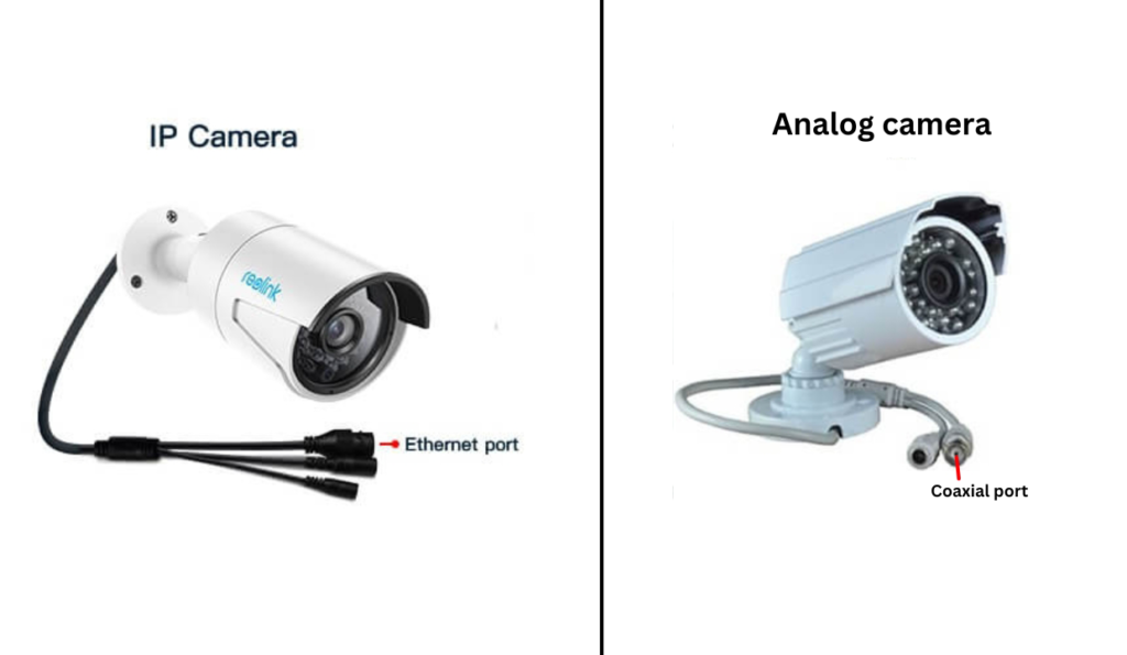 IP cameras vs analog cameras