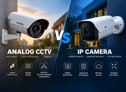 IP vs Analog CCTV Camera
